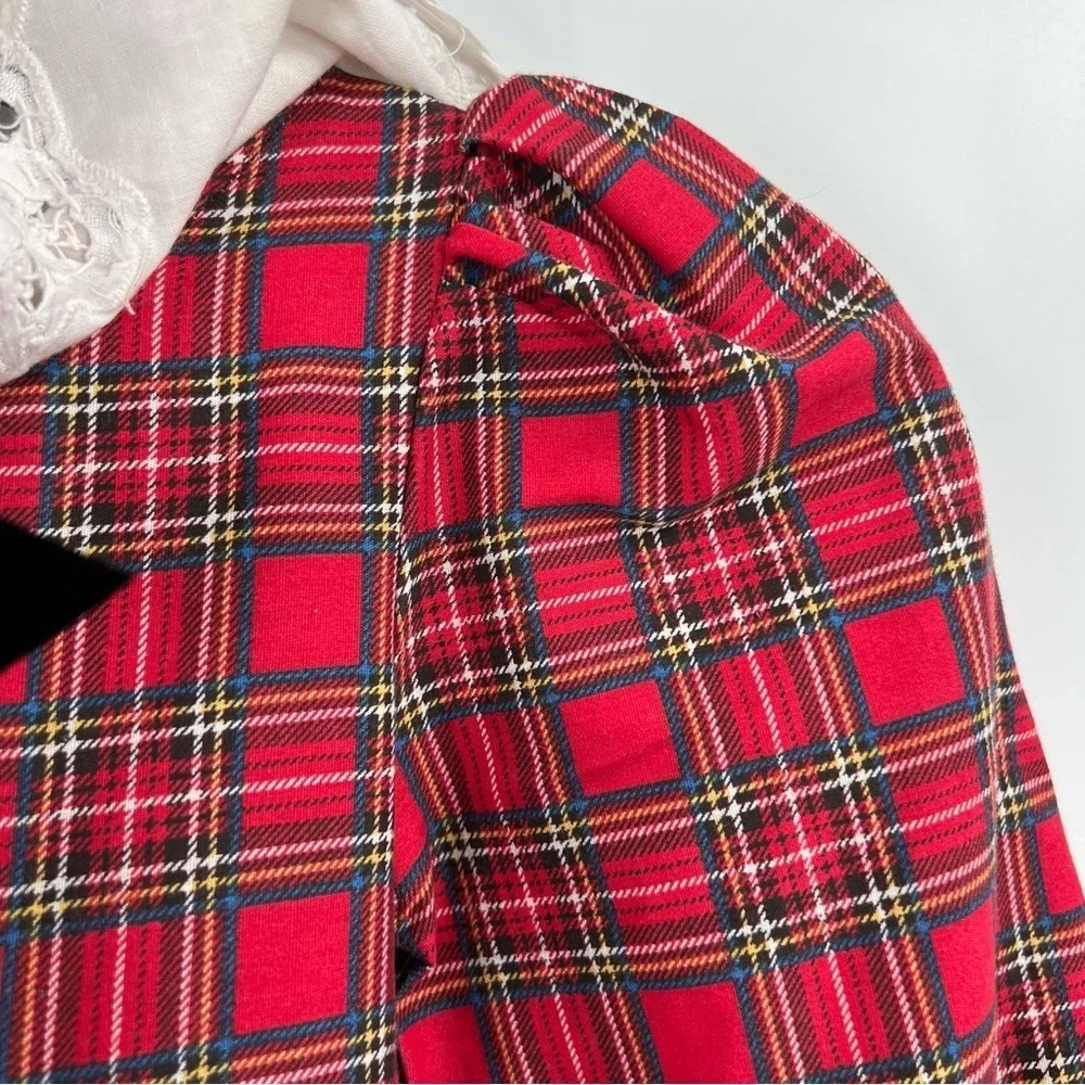 Daisy Kingdom Vintage Red Plaid Dress